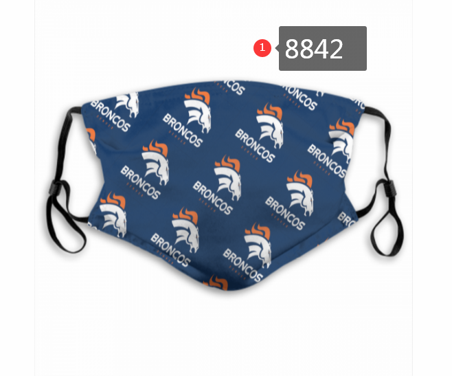 Denver Broncos #5 Dust mask with filter